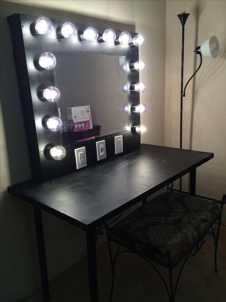 Best ideas about DIY Vanity Mirrors With Lights
. Save or Pin 17 DIY Vanity Mirror Ideas to Make Your Room More Beautiful Now.
