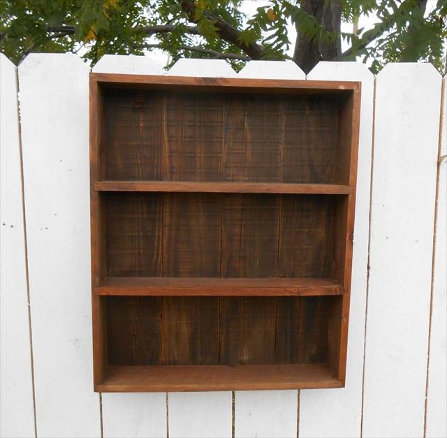 Best ideas about DIY Wall Cabinet
. Save or Pin DIY Pallet Wall Cabinet Shelf Unit Now.