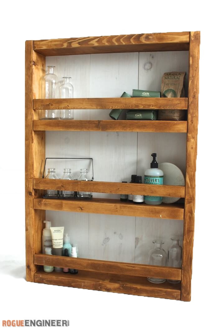 Best ideas about DIY Wall Cabinet
. Save or Pin Apothecary Wall Shelf Free DIY Plans  Rogue Engineer Now.