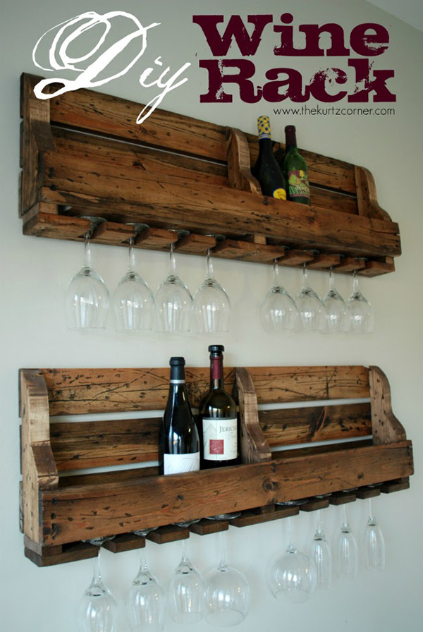 Best ideas about DIY Wall Wine Rack
. Save or Pin Amazing DIY Wine Storage Ideas Now.