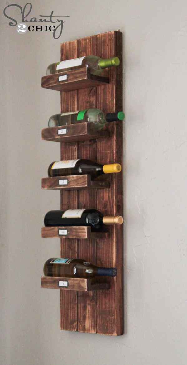 Best ideas about DIY Wall Wine Rack
. Save or Pin DIY Wine Rack Shanty 2 Chic Now.