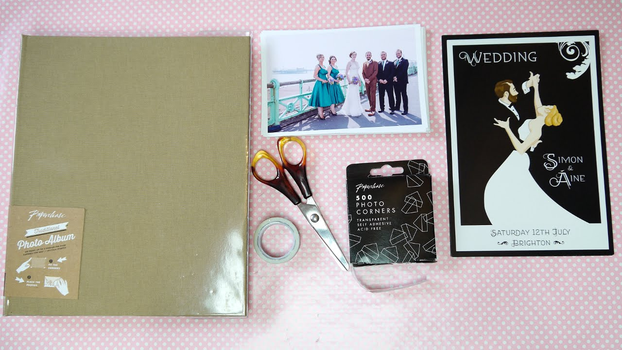 Best ideas about DIY Wedding Album
. Save or Pin DIY Wedding Album & Guest Book Now.
