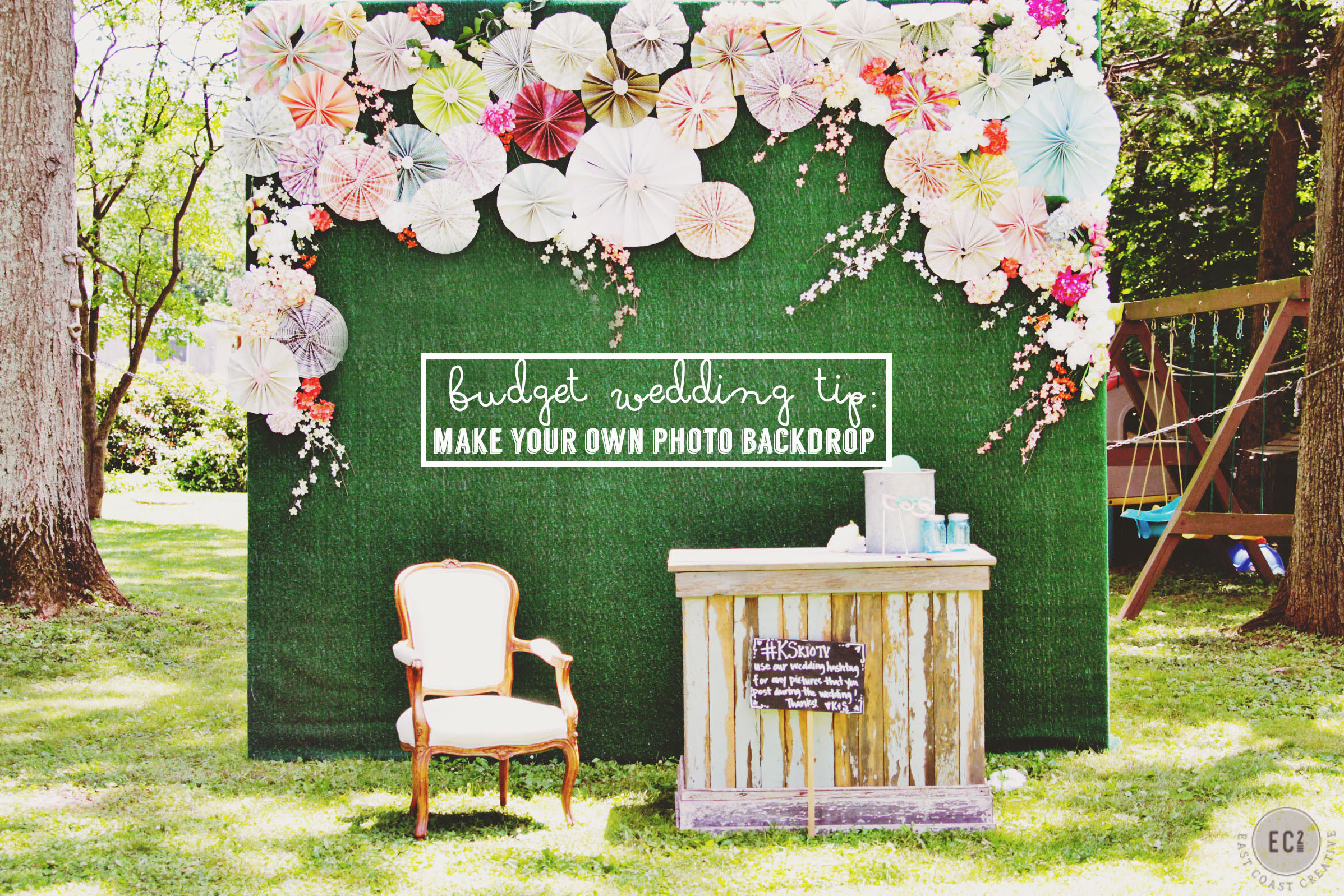 Best ideas about DIY Wedding Photo Booth
. Save or Pin DIY Booth Backdrop – “Knock It f ” Wedding Now.