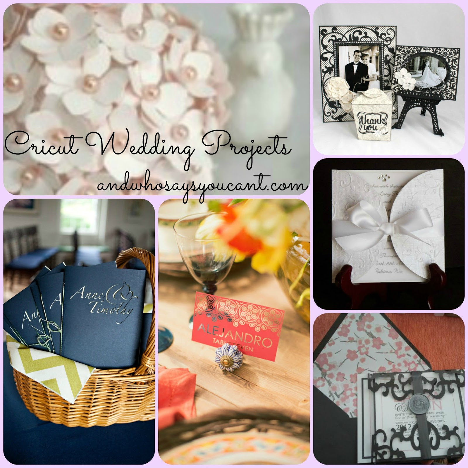 Best ideas about DIY Wedding Project
. Save or Pin And Who Says You Can t DIY WEDDING PROJECTS WITH YOUR CRICUT Now.