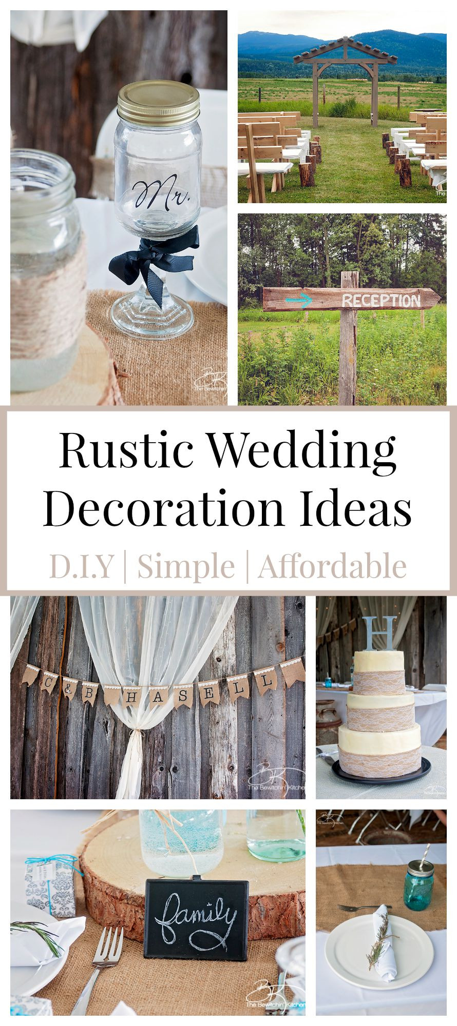 Best ideas about DIY Wedding Projects
. Save or Pin Rustic Wedding Ideas That Are DIY & Affordable Now.