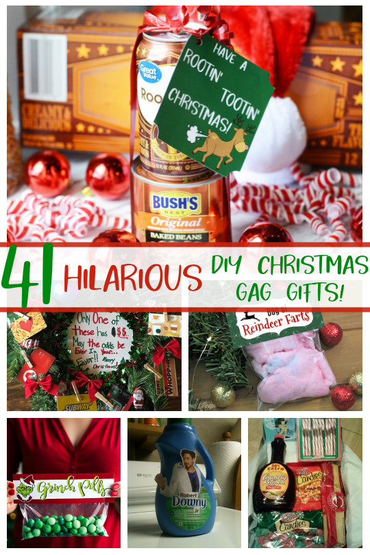 Best ideas about DIY White Elephant Gift Ideas
. Save or Pin 41 DIY Christmas Gag Gifts Now.