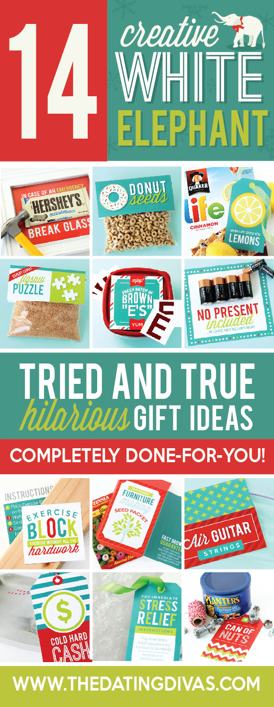 Best ideas about DIY White Elephant Gift Ideas
. Save or Pin White Elephant Party Printable Kit Now.