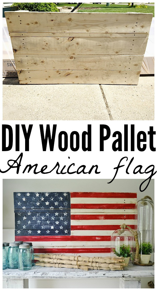 Best ideas about DIY Wood American Flag
. Save or Pin DIY Wood Pallet American Flag Now.
