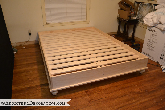 Best ideas about DIY Wood Bed
. Save or Pin DIY Stained Wood Raised Platform Bed Frame – Part 1 Now.