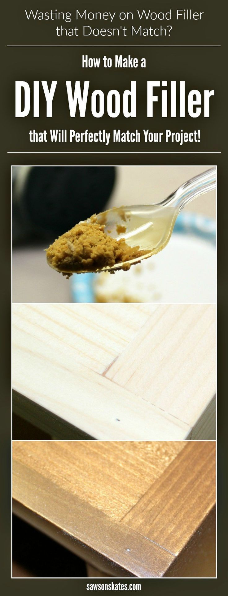 Best ideas about DIY Wood Fillers
. Save or Pin This DIY Wood Filler Will Perfectly pliment Your Now.