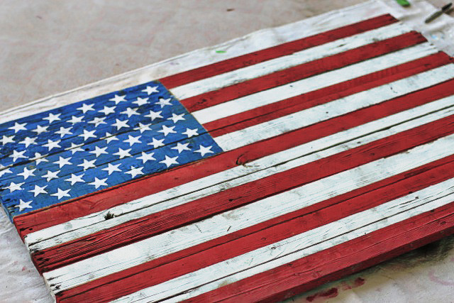 Best ideas about DIY Wood Flag
. Save or Pin DIY Reclaimed Wood American Flag Now.