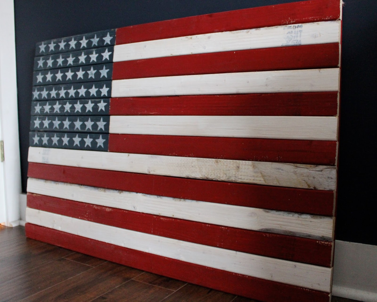 Best ideas about DIY Wood Flag
. Save or Pin The Yellow Cape Cod How To Make A DIY Rustic American Flag Now.