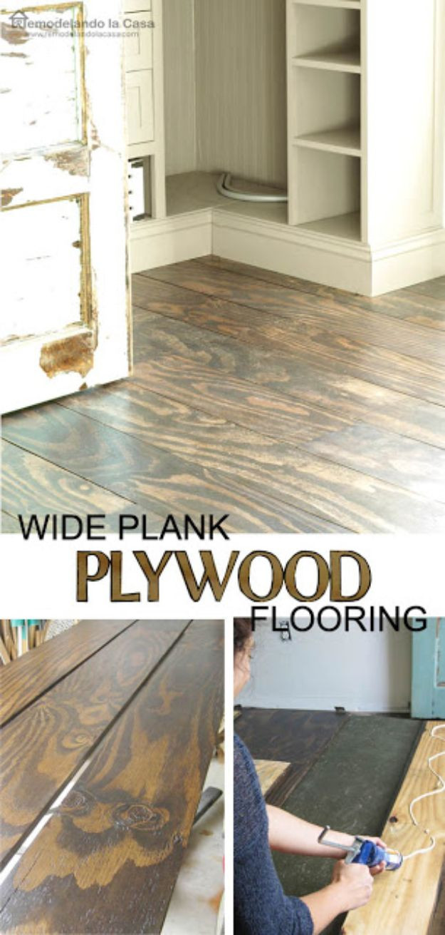 Best ideas about DIY Wood Floors Cheap
. Save or Pin 34 DIY Flooring Projects That Will Transform Your Home Now.