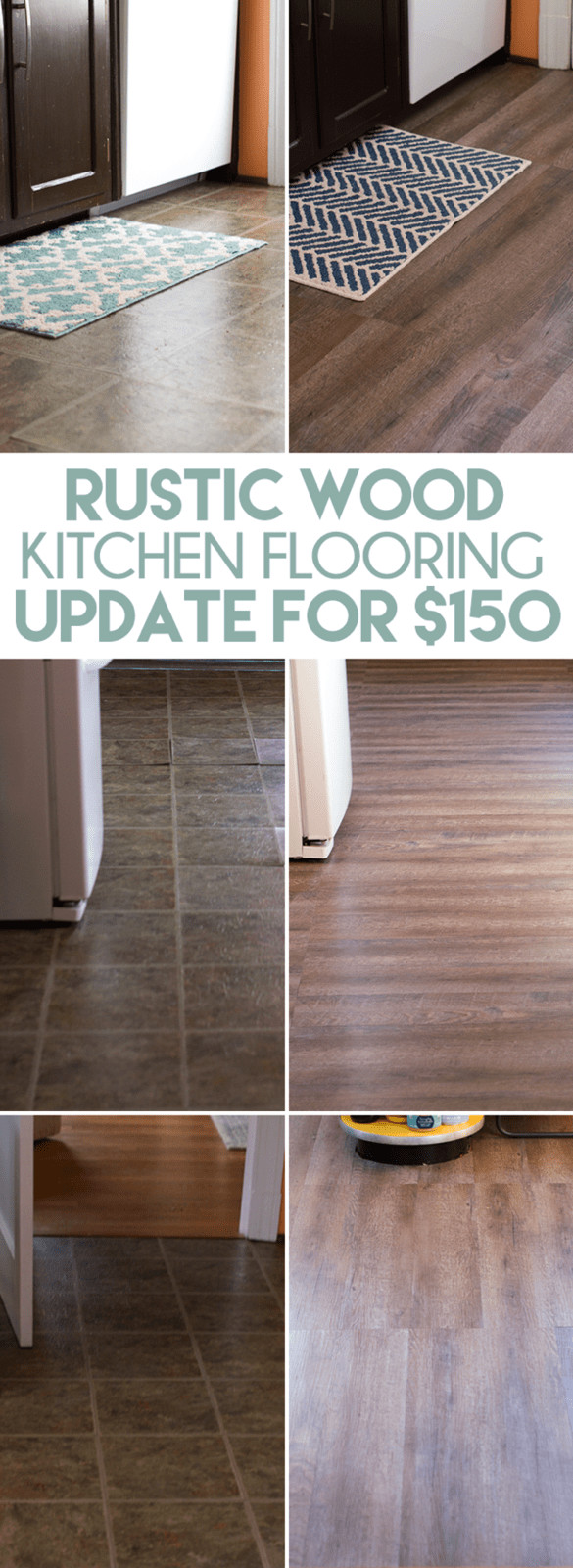 Best ideas about DIY Wood Floors Cheap
. Save or Pin Inexpensive Rustic Wood Kitchen Floors Now.