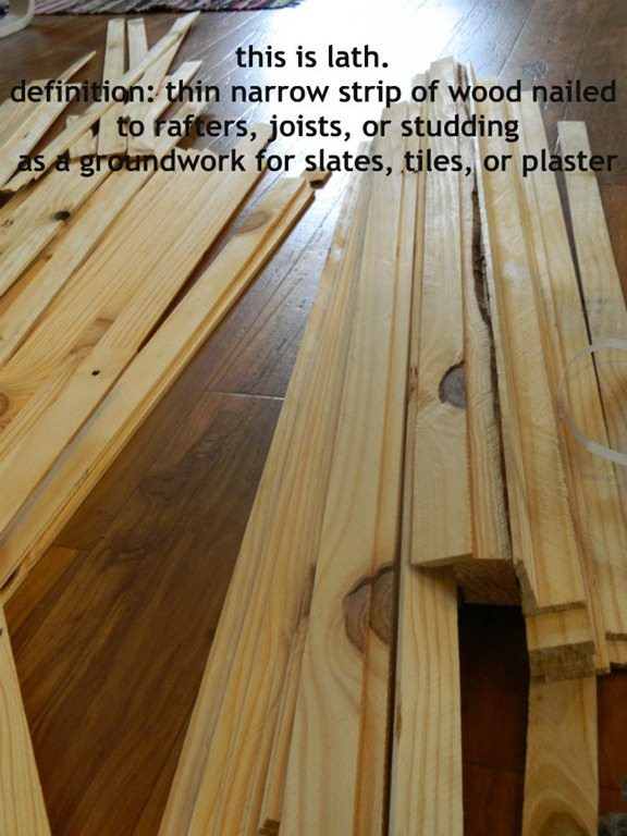 Best ideas about DIY Wood Floors Cheap
. Save or Pin Cheap flooring idea lath floor tutorial Now.