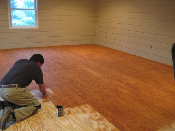 Best ideas about DIY Wood Floors Cheap
. Save or Pin DIY Plank Flooring on the CHEAP with Quarry Orchard Now.