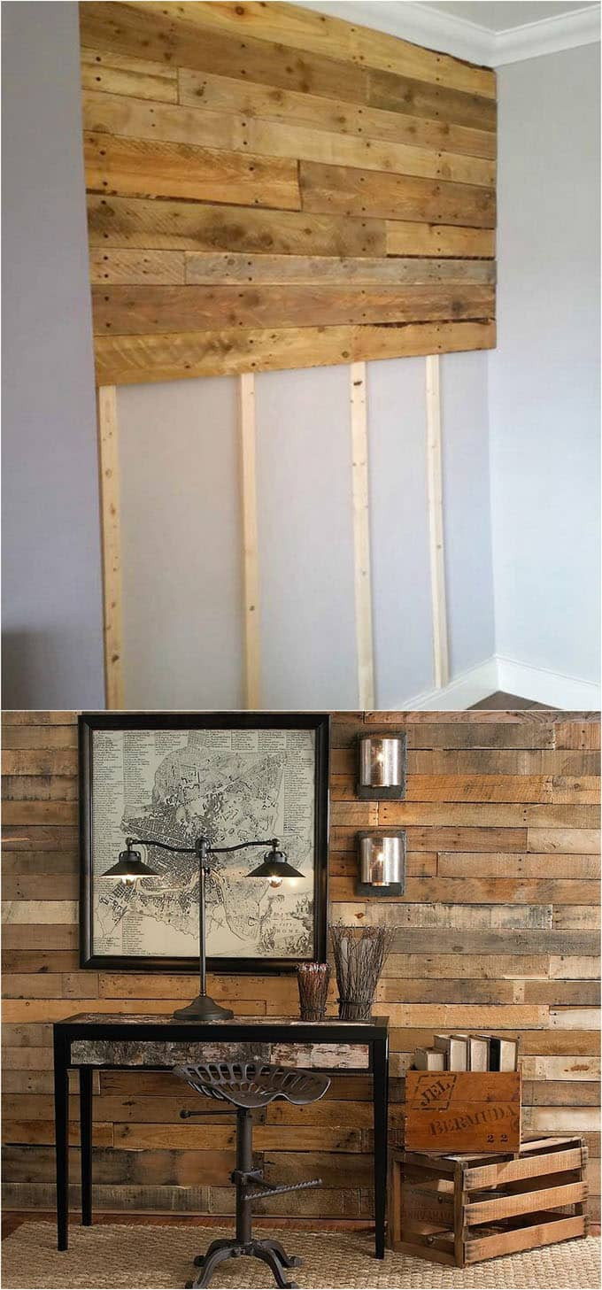 Best ideas about DIY Wood Pallet Wall
. Save or Pin Shiplap Wall and Pallet Wall 30 Beautiful DIY Wood Wall Now.