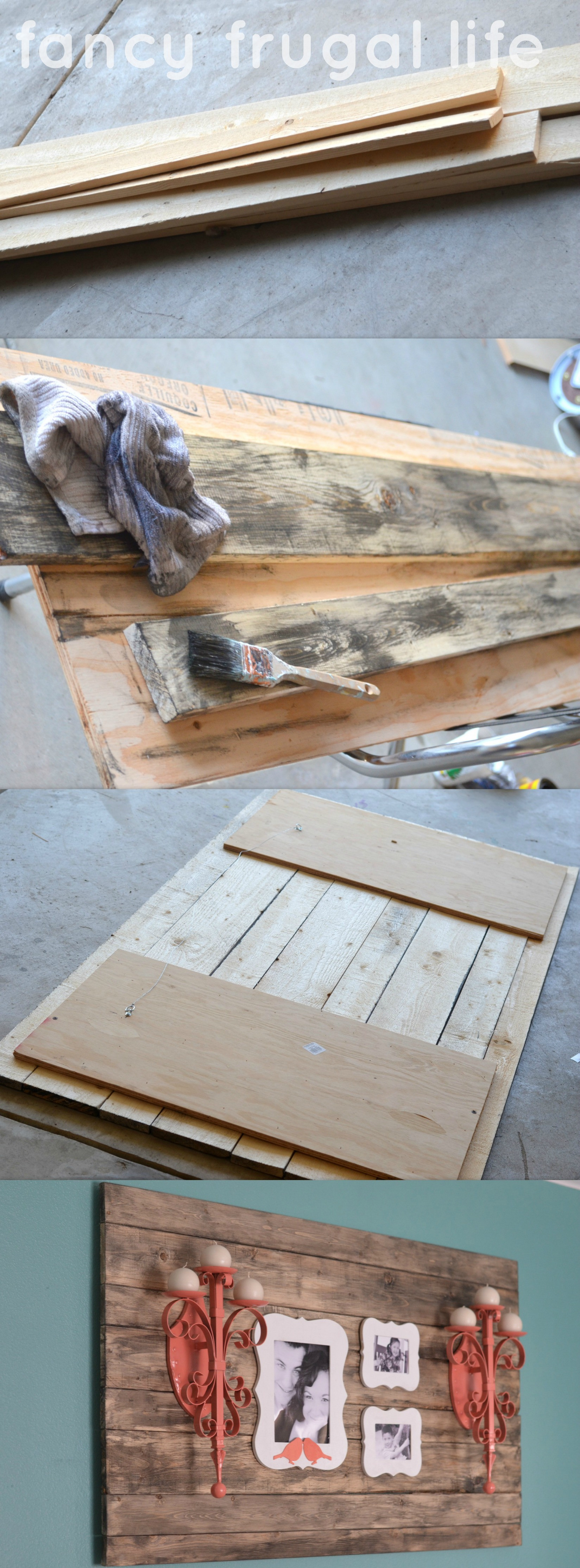 Best ideas about DIY Wood Pallet Wall
. Save or Pin DIY Faux “Barn Wood” Wall Art Now.