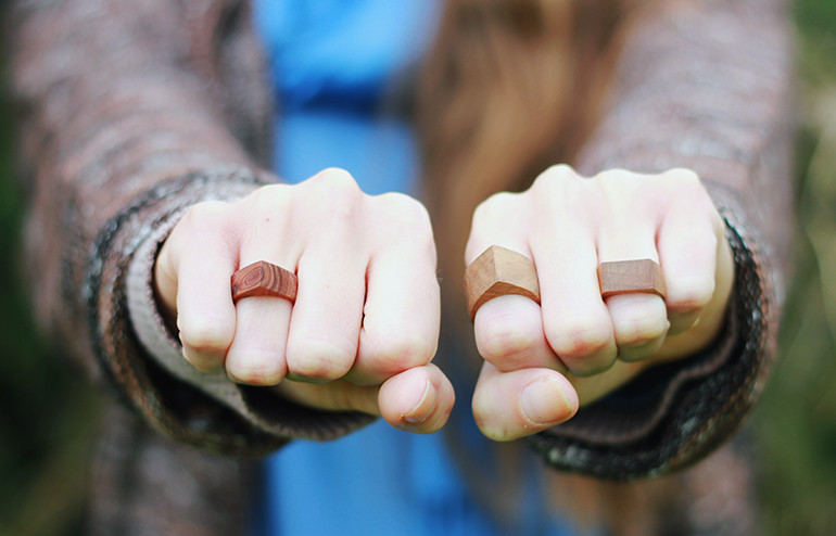 Best ideas about DIY Wooden Rings
. Save or Pin Simple Wooden Rings The Merrythought Now.