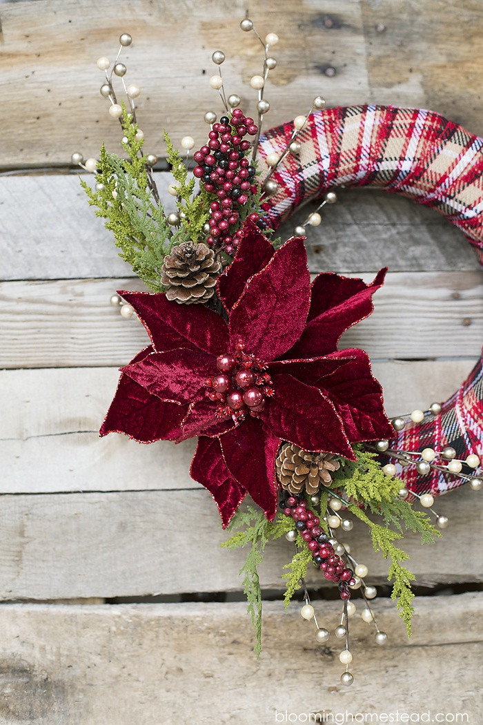 Best ideas about DIY Wreath Christmas
. Save or Pin Easy DIY Christmas Wreath Ideas Learn How to Make a Now.