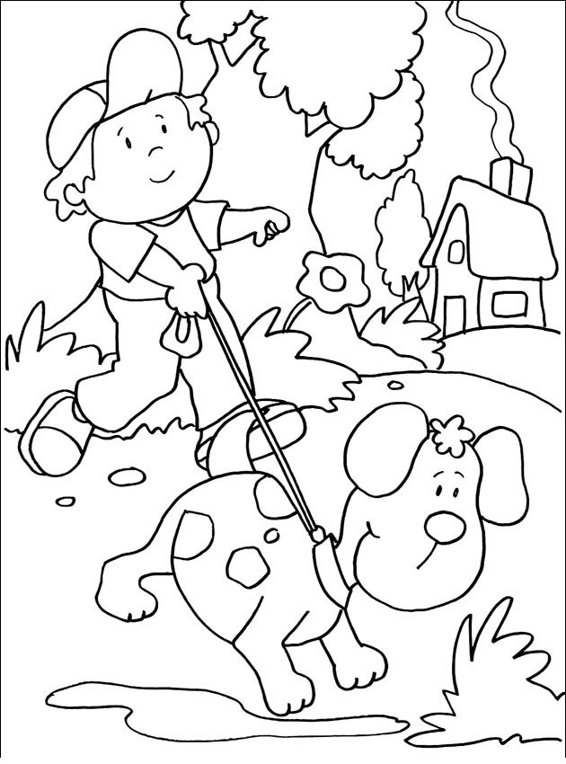 Best ideas about Dog Coloring Pages For Boys
. Save or Pin Boy And His Dog Coloring Page Now.