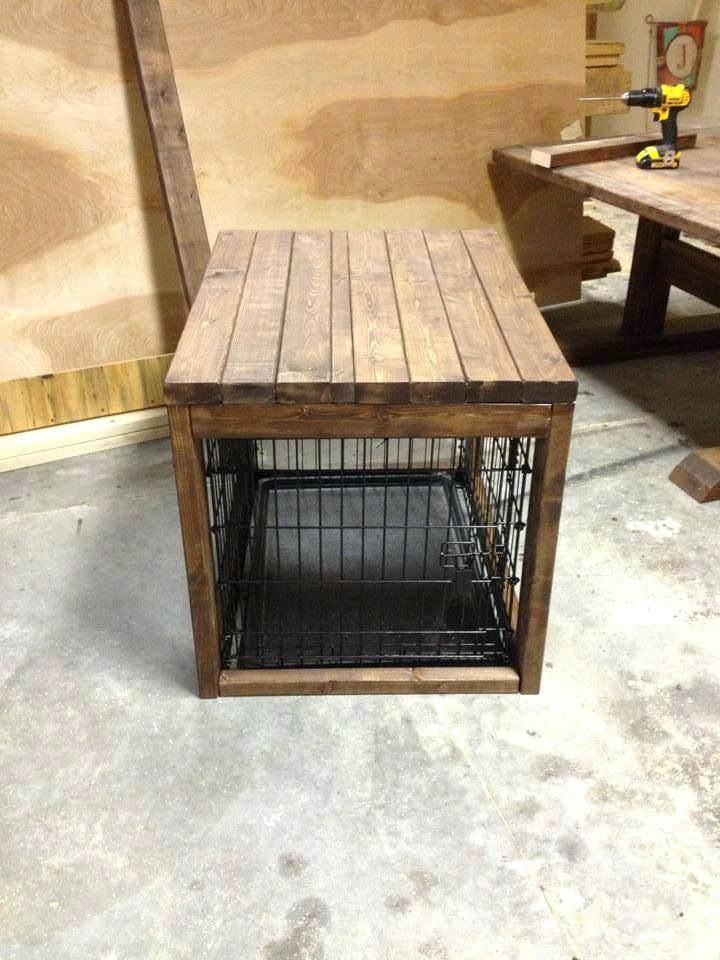 Best ideas about Dog Crate End Table DIY
. Save or Pin Indoor Dog Crate Furniture Dog Kennel Coffee Table Now.