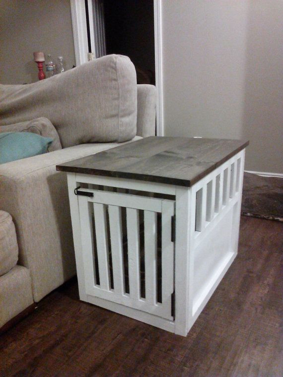 Best ideas about Dog Crate End Table DIY
. Save or Pin End Table Dog Kennel Furniture WoodWorking Projects & Plans Now.