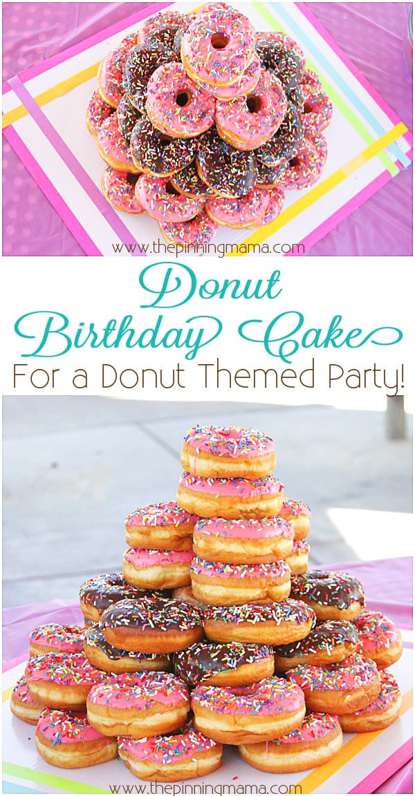 Best ideas about Donut Birthday Cake
. Save or Pin How To Make A Donut Cake for a Donut Themed Birthday Party Now.