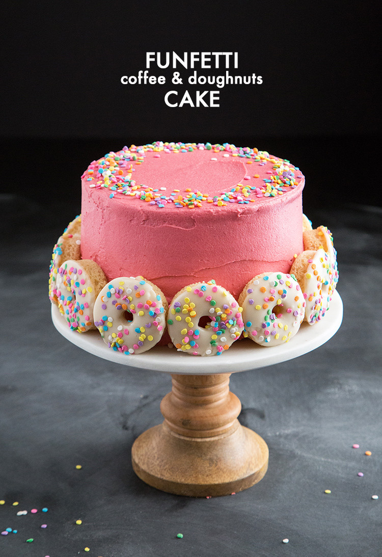 Best ideas about Donut Birthday Cake
. Save or Pin Funfetti Doughnut Cake The Little Epicurean Now.