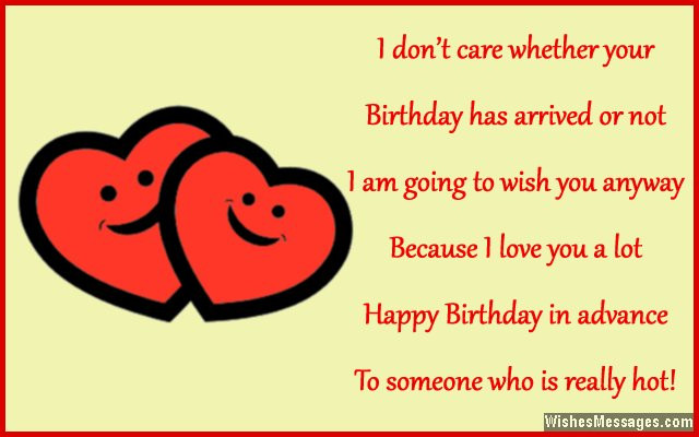 Best ideas about Early Birthday Wishes
. Save or Pin Early Birthday Wishes Quotes QuotesGram Now.