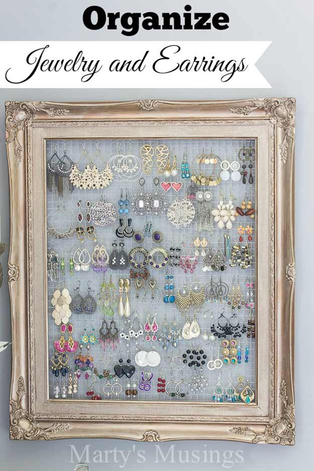 Best ideas about Earring Organizer DIY
. Save or Pin Shabby Chic Decor Ideas DIY Projects Craft Ideas & How To Now.