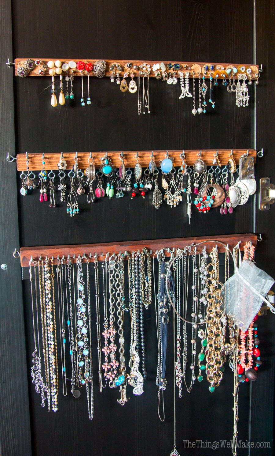 Best ideas about Earring Organizer DIY
. Save or Pin DIY Earring Holder for Studs & Display Organizer Oh Now.