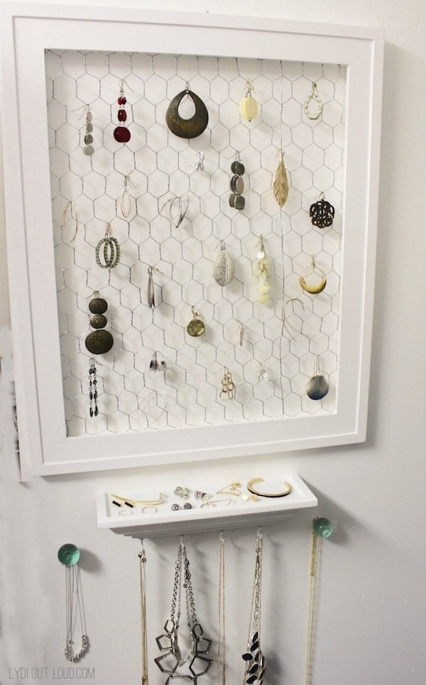 Best ideas about Earring Organizer DIY
. Save or Pin DIY Jewelry Organizers • The Bud Decorator Now.