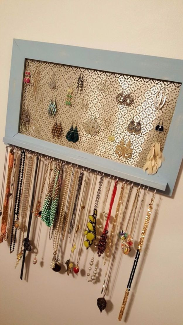 Best ideas about Earring Organizer DIY
. Save or Pin 32 Creative DIY Jewelry Boxes and Storage Ideas Now.