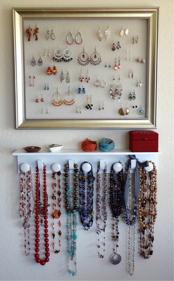 Best ideas about Earring Organizer DIY
. Save or Pin Twinkle and Twine DIY Jewelry Organizer Now.