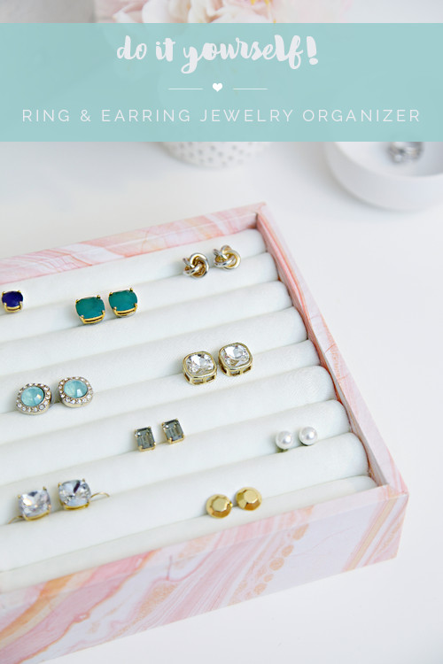 Best ideas about Earring Organizer DIY
. Save or Pin IHeart Organizing DIY Ring & Earring Jewelry Organizer Now.