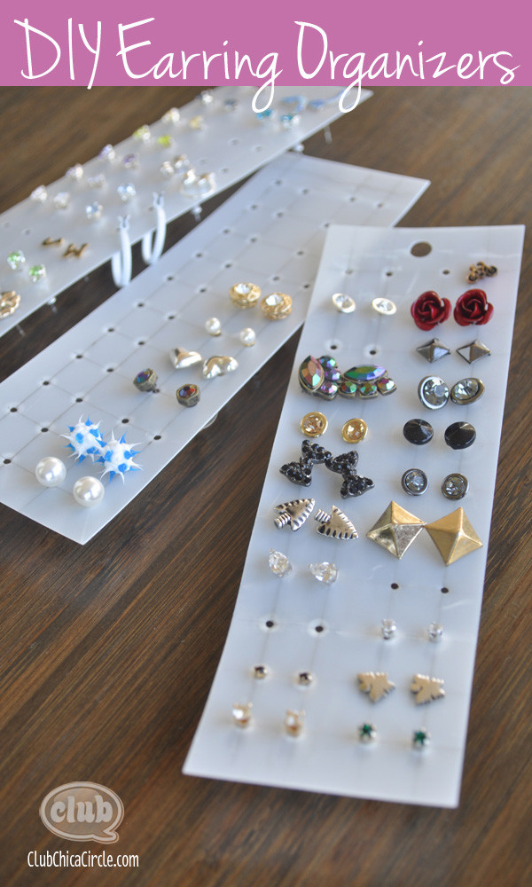 Best ideas about Earring Organizer DIY
. Save or Pin Easy Earring Organizer Craft Idea Now.