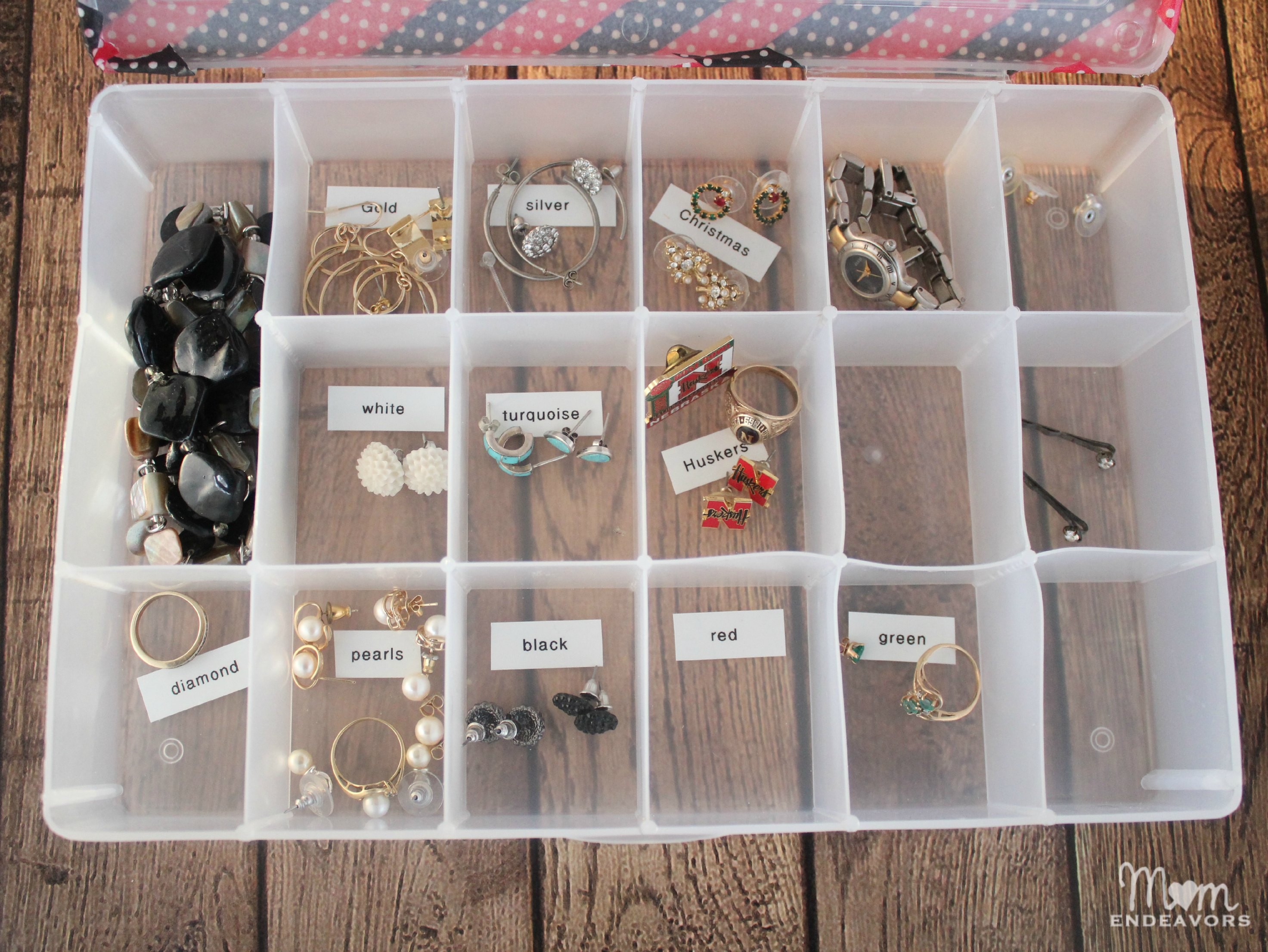 Best ideas about Earring Organizer DIY
. Save or Pin Washi Tape Jewelry Organizer Now.