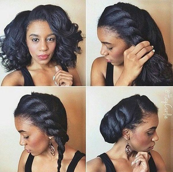 Best ideas about Easy Natural Hairstyles For Black Hair
. Save or Pin Easy Natural Hairstyles Simple Black hairstyles for Now.