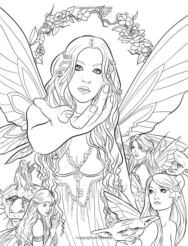 Best ideas about Elf Coloring Pages For Adults
. Save or Pin 166 bästa bilderna om Coloring pages fantasy på Now.