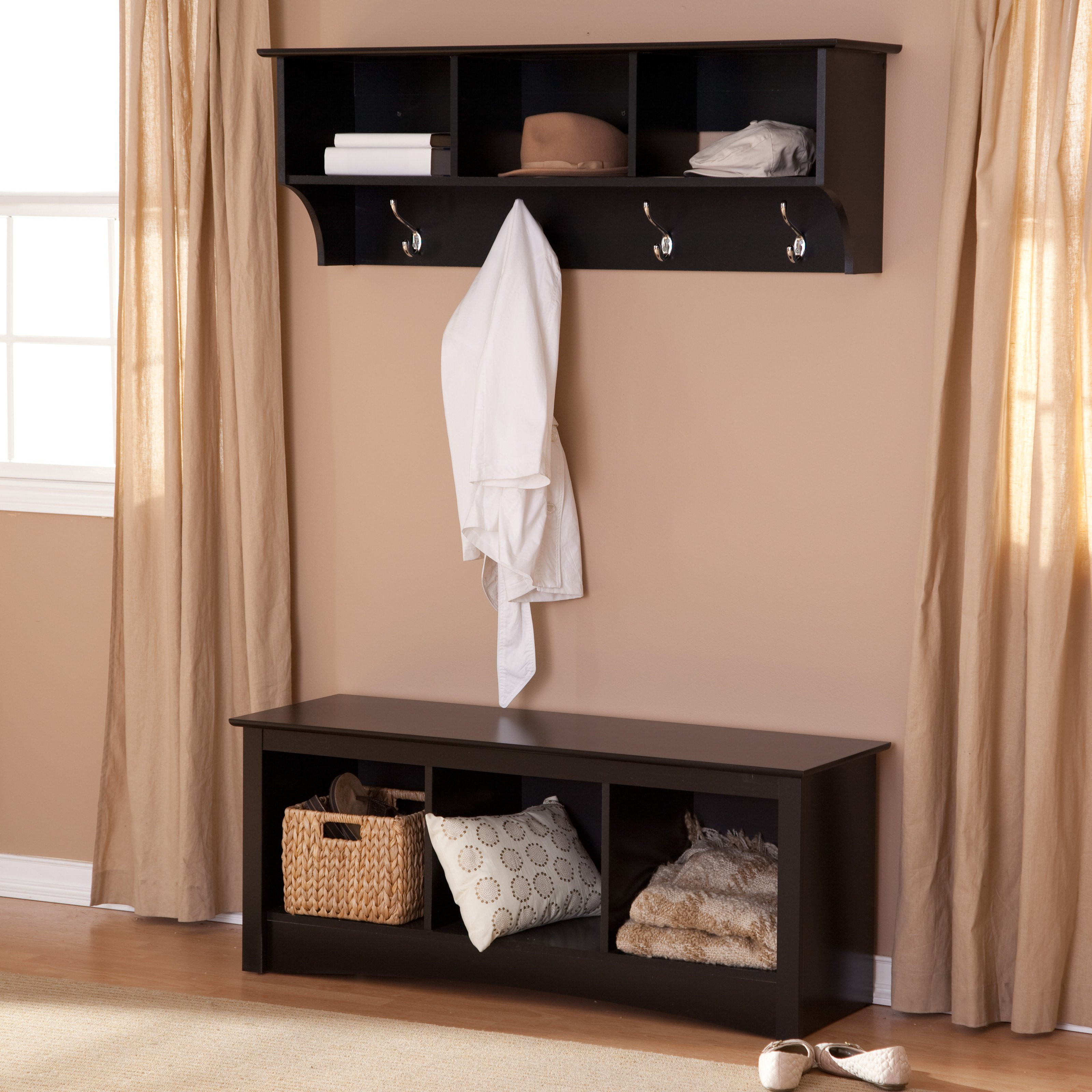 Best ideas about Entryway Bench And Coat Rack
. Save or Pin Entryway Storage Bench Coat Rack Plans Now.