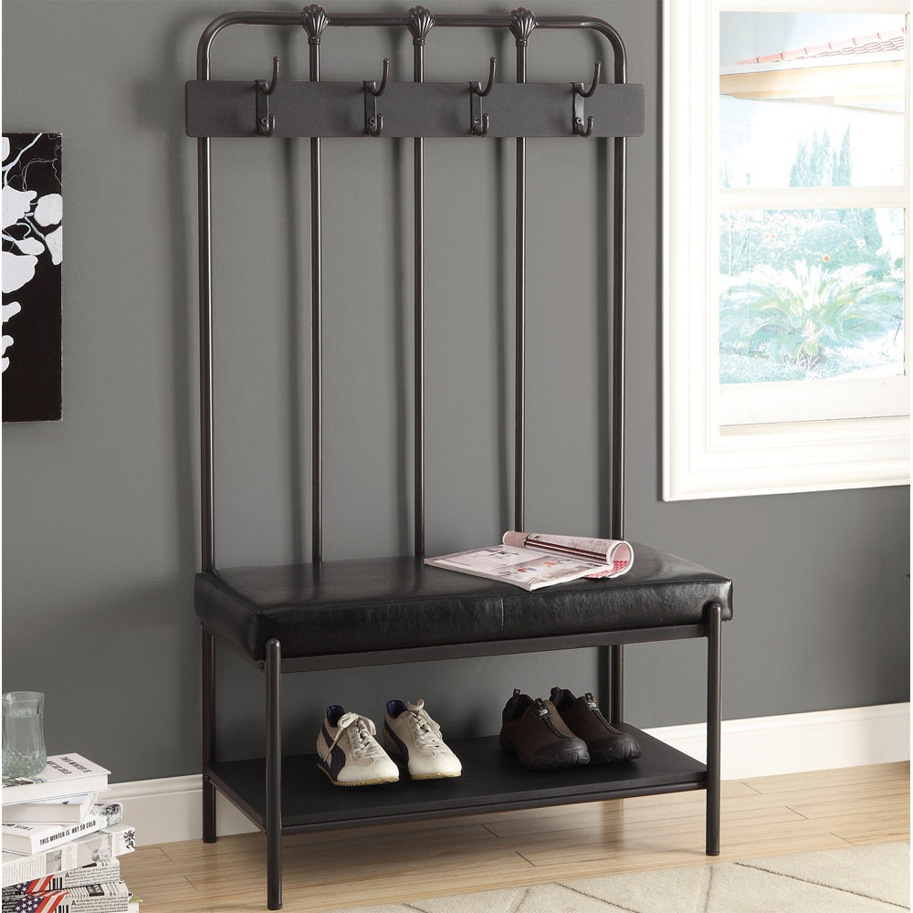 Best ideas about Entryway Bench And Coat Rack
. Save or Pin Metal Entryway Coat Rack And Bench — STABBEDINBACK Foyer Now.