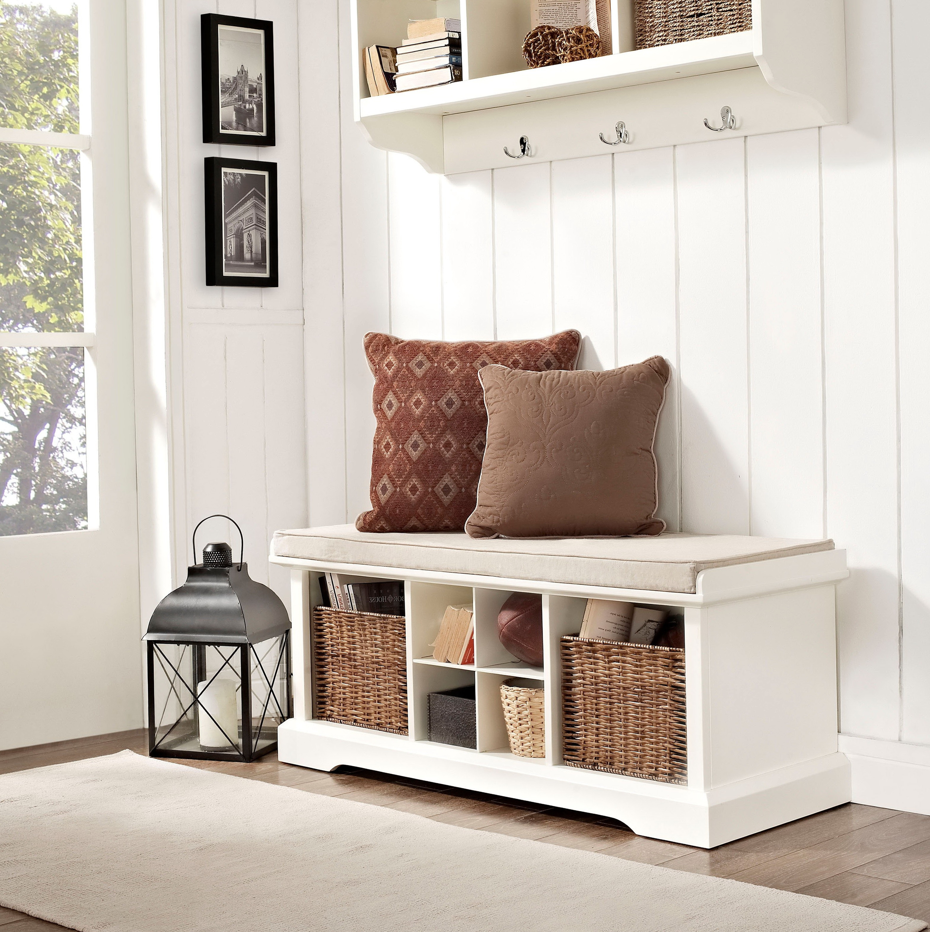 Best ideas about Entryway Bench With Storage
. Save or Pin Entryway Storage Cubby Bench & Shelf Now.