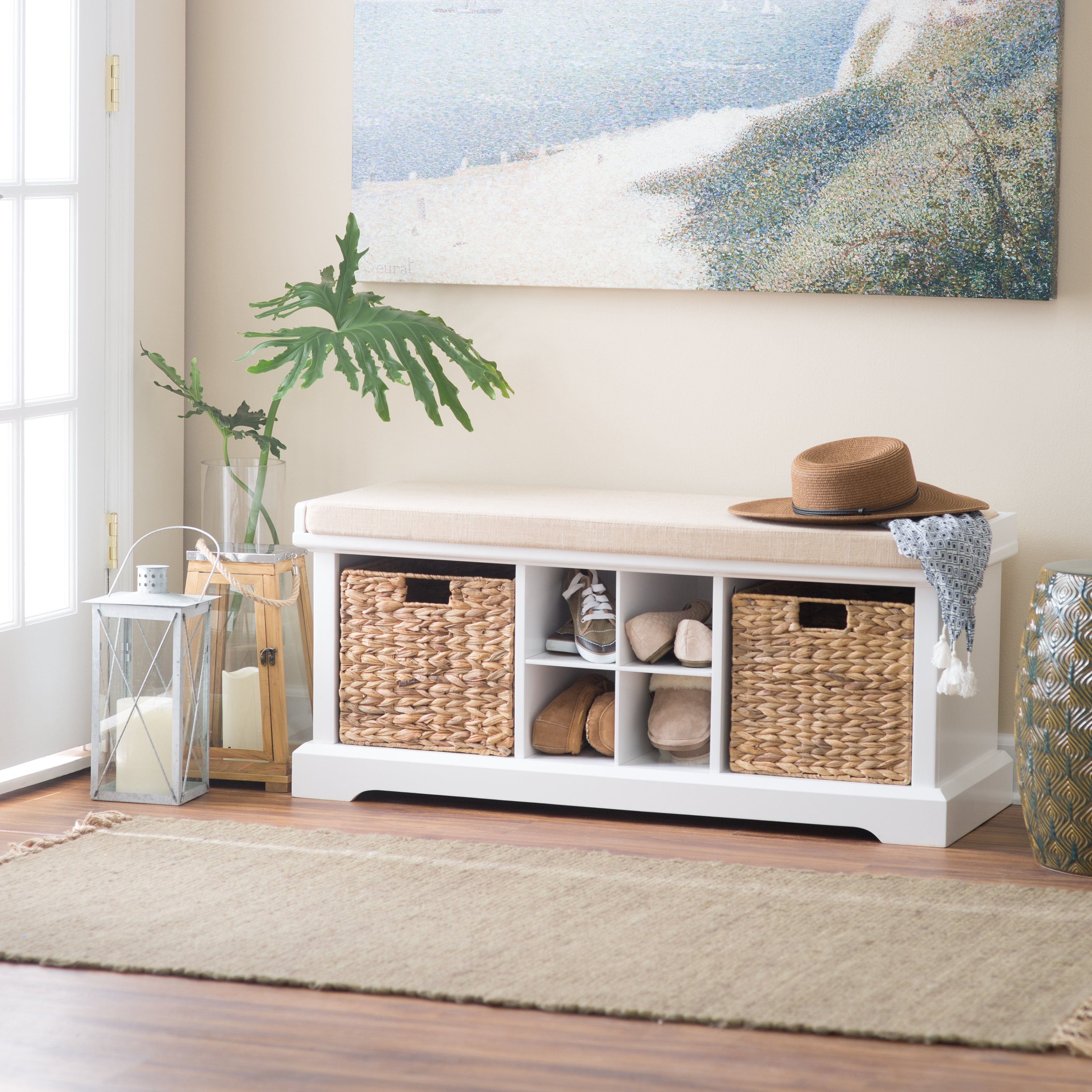 Best ideas about Entryway Bench With Storage
. Save or Pin Belham Living Dempsey Entryway Storage Bench Indoor Now.