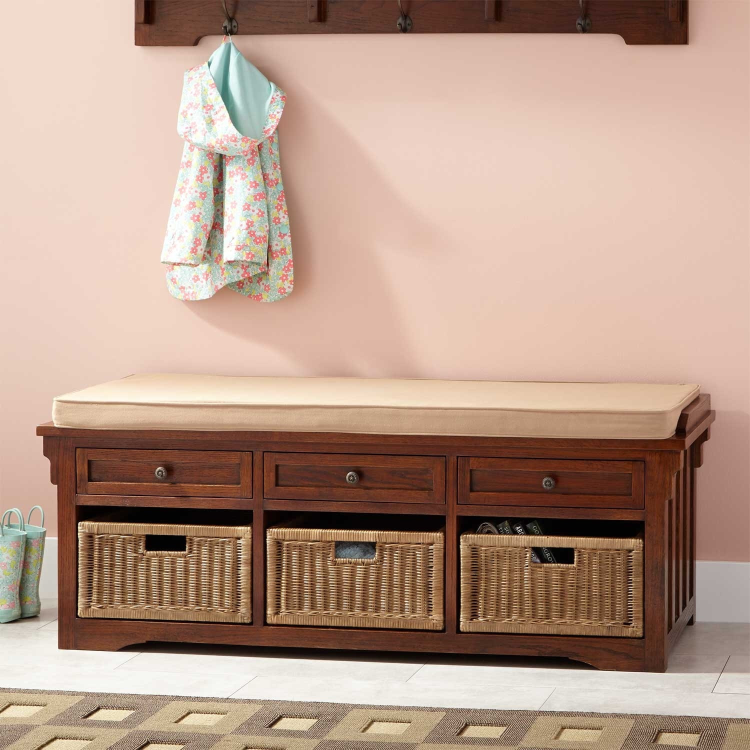 Best ideas about Entryway Bench With Storage
. Save or Pin Mission Style Entryway Storage Bench Now.