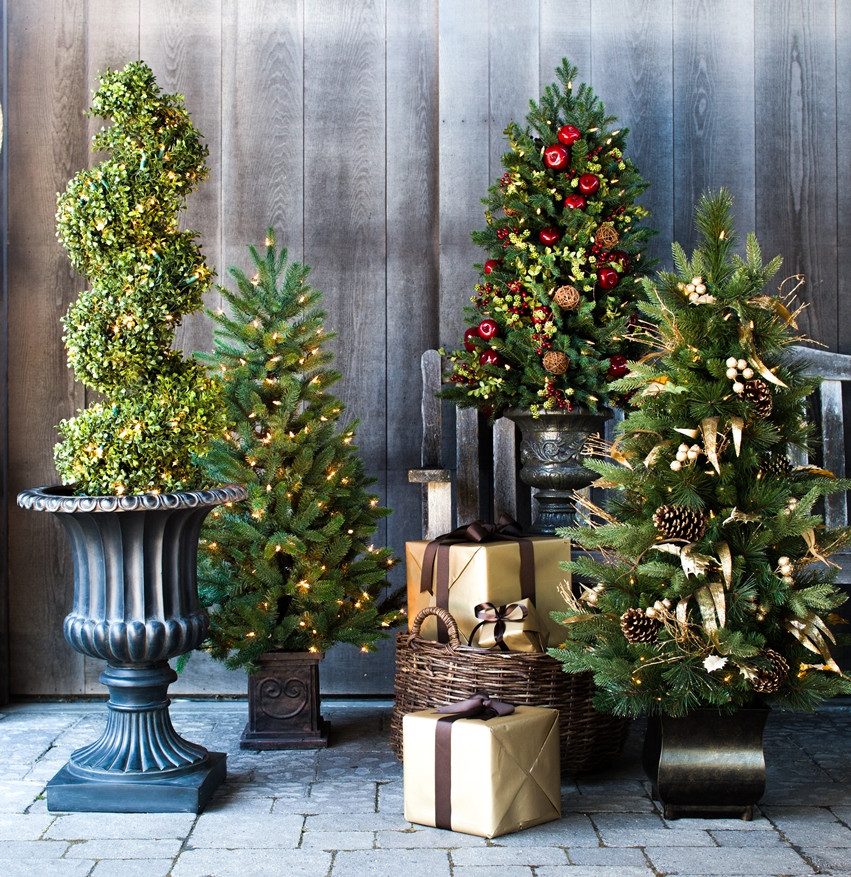 Best ideas about Entryway Christmas Tree
. Save or Pin Captivating Winter Entryways with Balsam Hill Now.