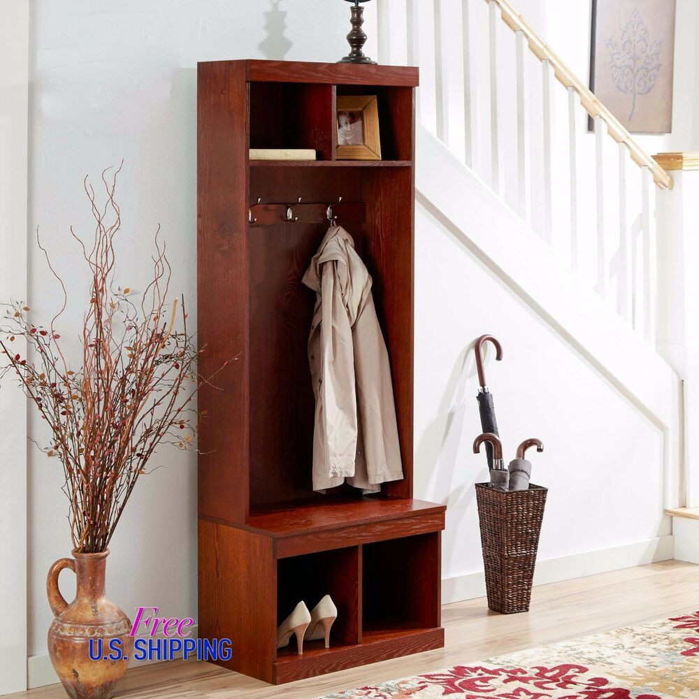 Best ideas about Entryway Coat Rack
. Save or Pin Entryway Wooden Hall Tree Shoe Storage Bench Coat Rack Now.