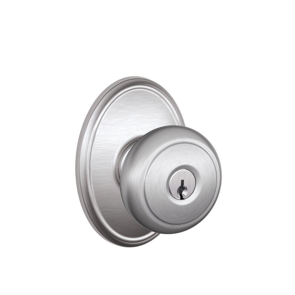 Best ideas about Entryway Door Knobs
. Save or Pin Schlage Andover Satin Chrome Entry Door Knob with Now.