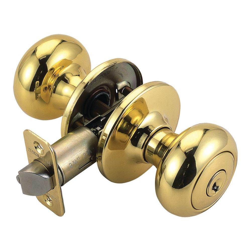 Best ideas about Entryway Door Knobs
. Save or Pin Design House Cambridge Polished Brass Entry Door Knob Now.