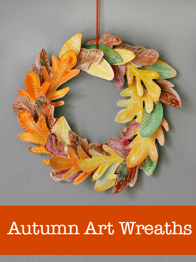 Best ideas about Fall Art Project For Kids
. Save or Pin 10 beautiful homemade fall wreath art projects NurtureStore Now.